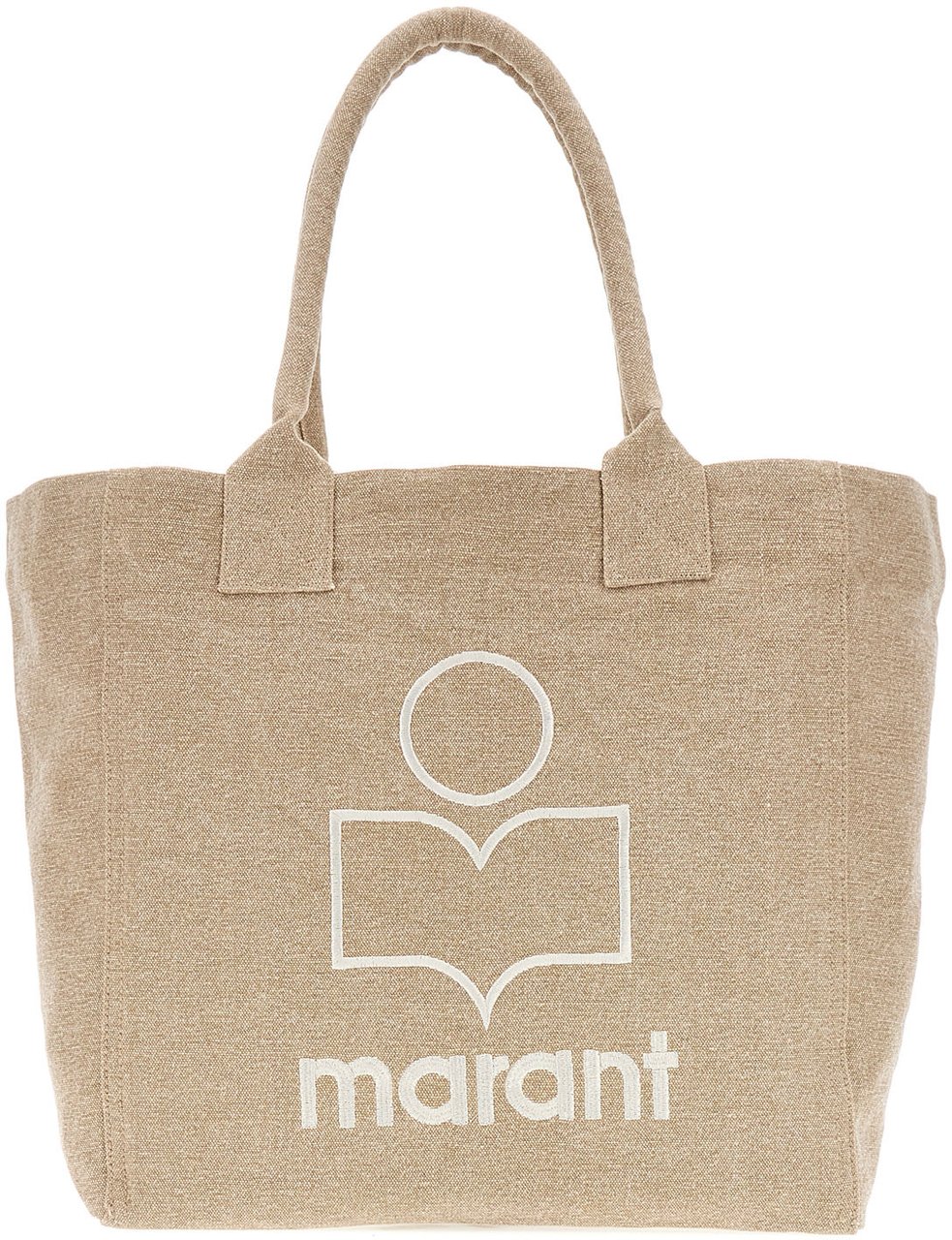 Isabel Marant Isabel Marant Biscuit denim small Yenky shopping bag Beige