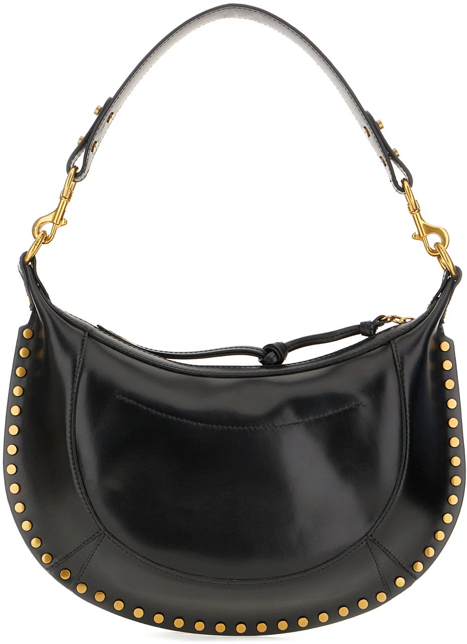 Isabel Marant Isabel Marant Black leather Naoko shoulder bag Zwart
