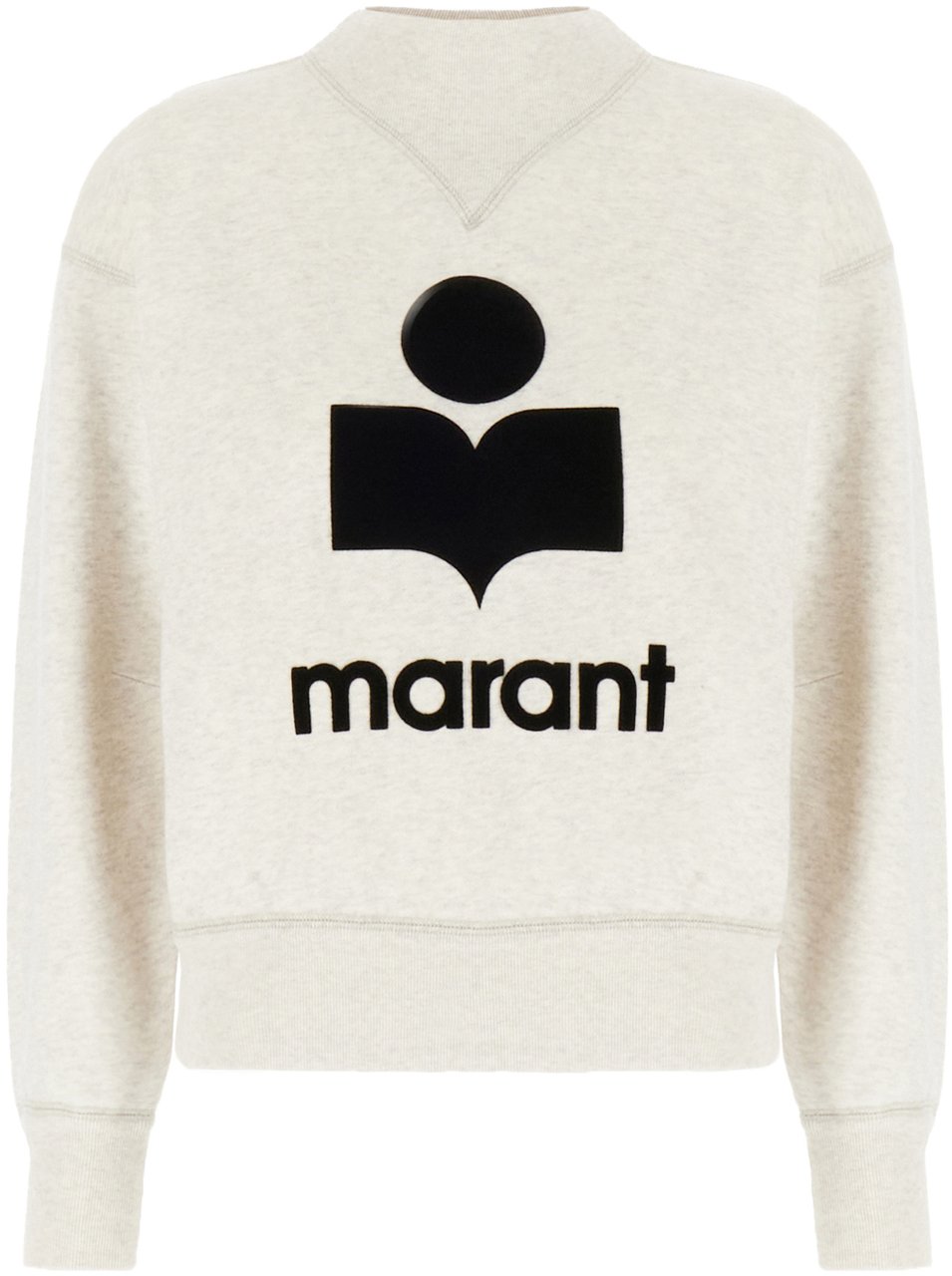 Isabel Marant Marant Etoile Ivory cotton blend sweatshirt Neutraal