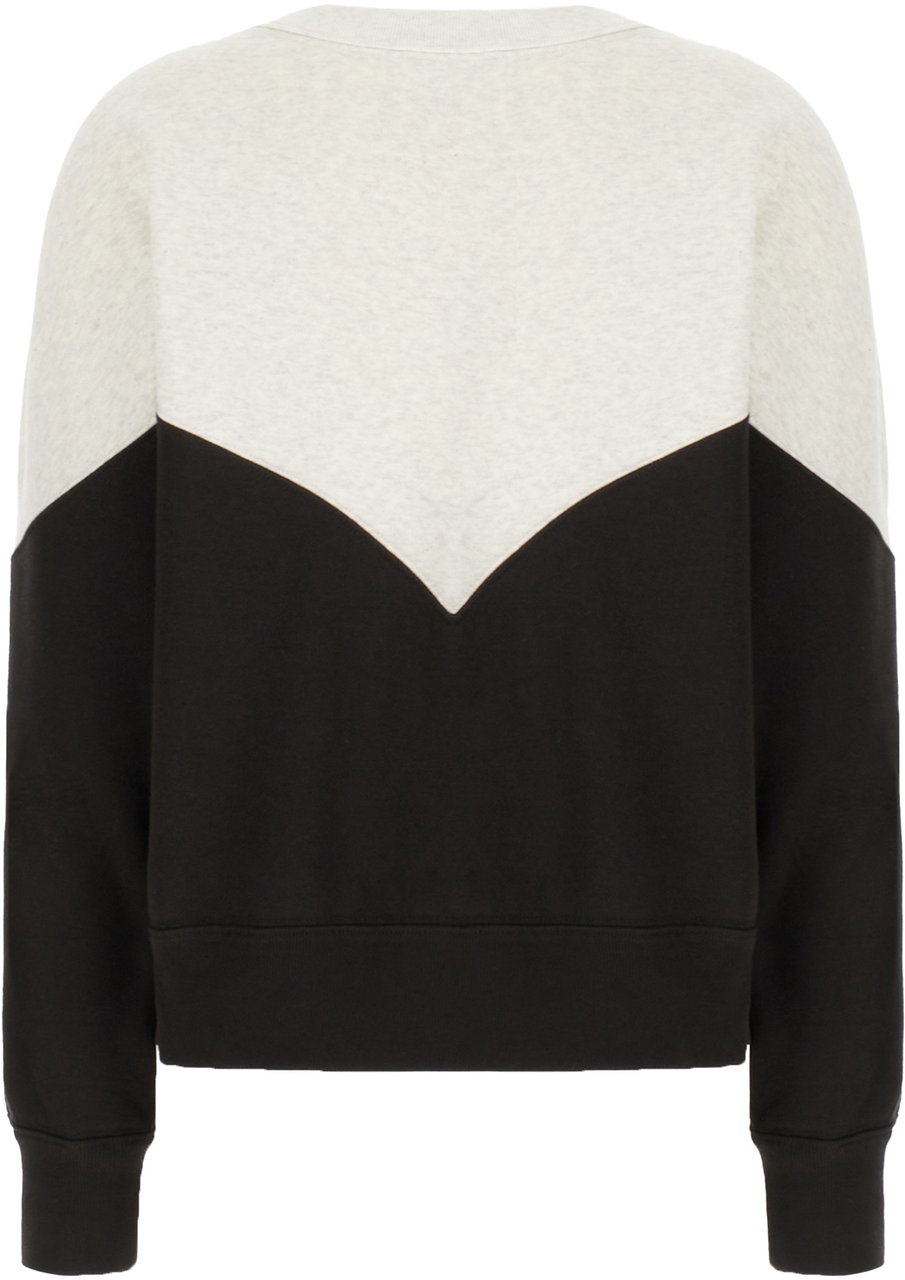 Isabel Marant Marant Etoile Two-tone cotton blend oversize sweatshirt Divers