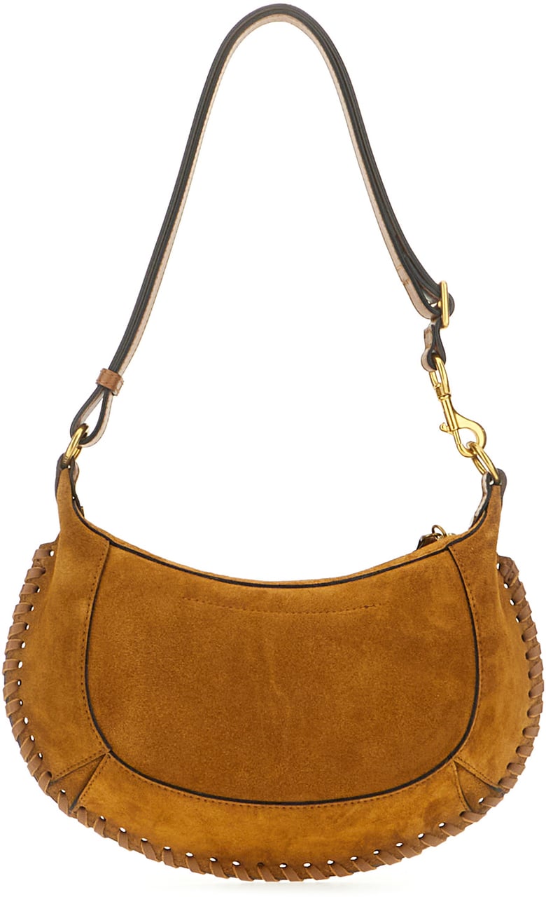 Isabel Marant Isabel Marant Beige suede Oskan moon shoulder bag Beige