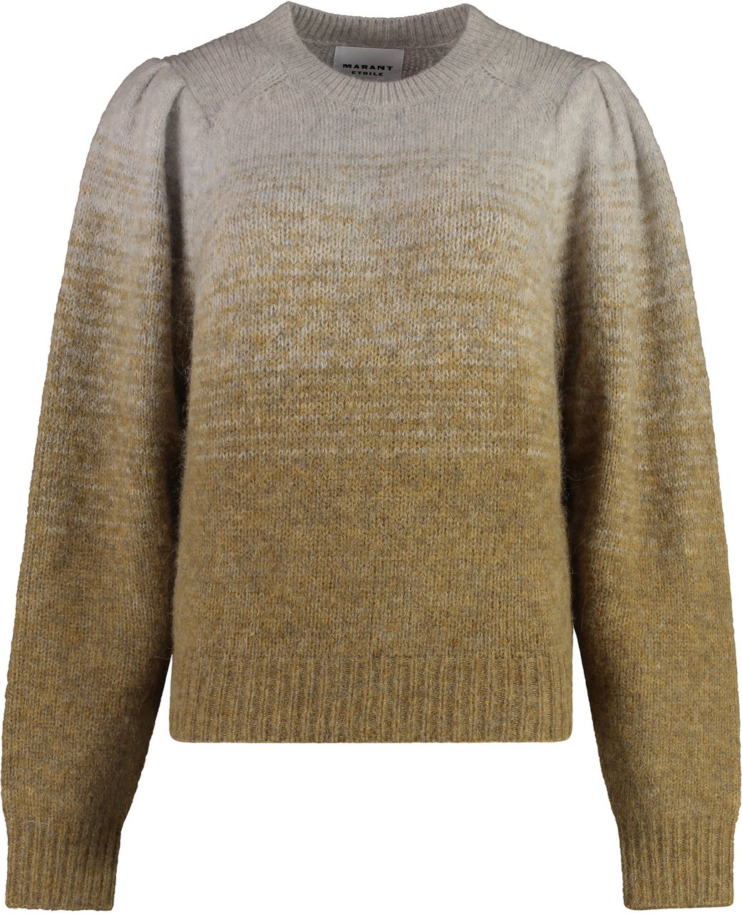 Isabel Marant Peytona wool-blend crew-neck sweater Neutraal