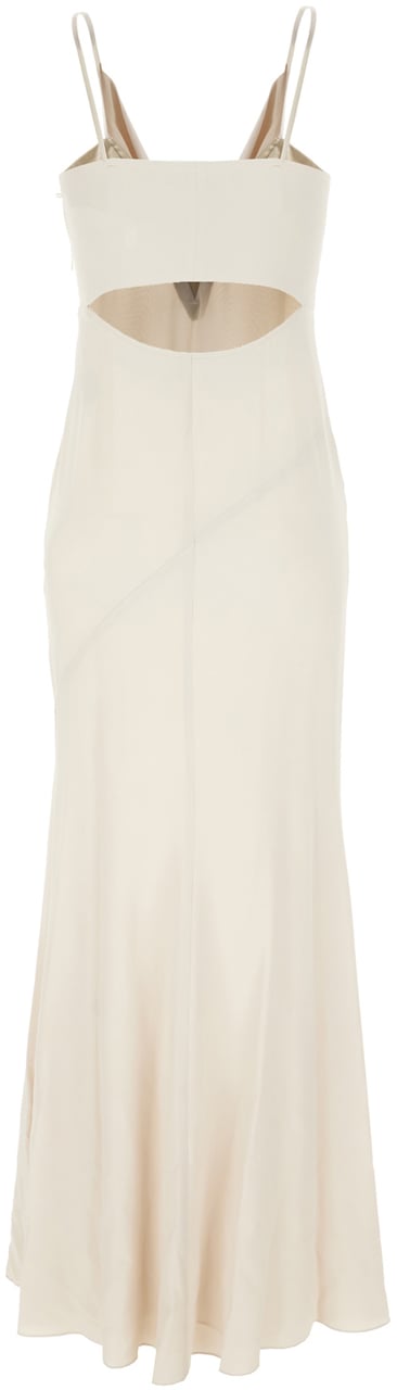 Isabel Marant Isabel Marant Sand acetate blend Kapri slip dress Neutraal