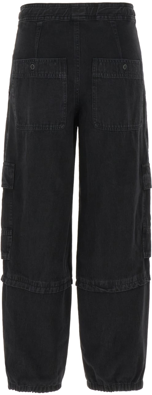 Isabel Marant Marant Etoile Black denim jeans Zwart