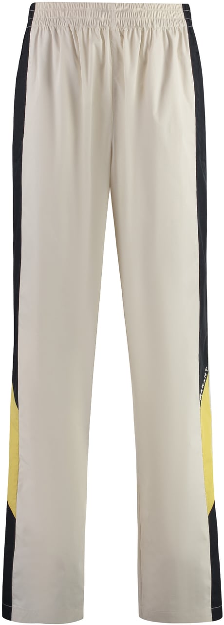 Isabel Marant Cotton blend trousers Geel