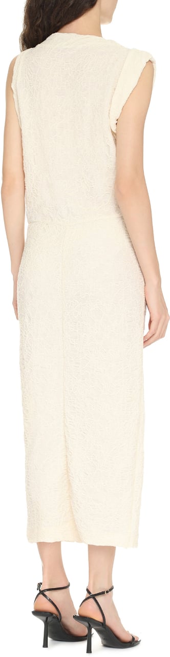 Isabel Marant Franzy Cotton-blend dress Neutraal