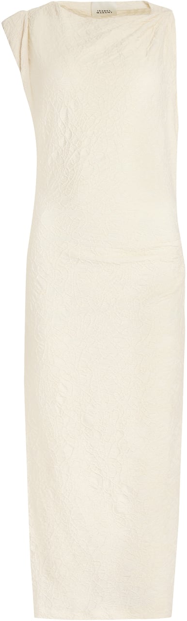 Isabel Marant Franzy Cotton-blend dress Neutraal