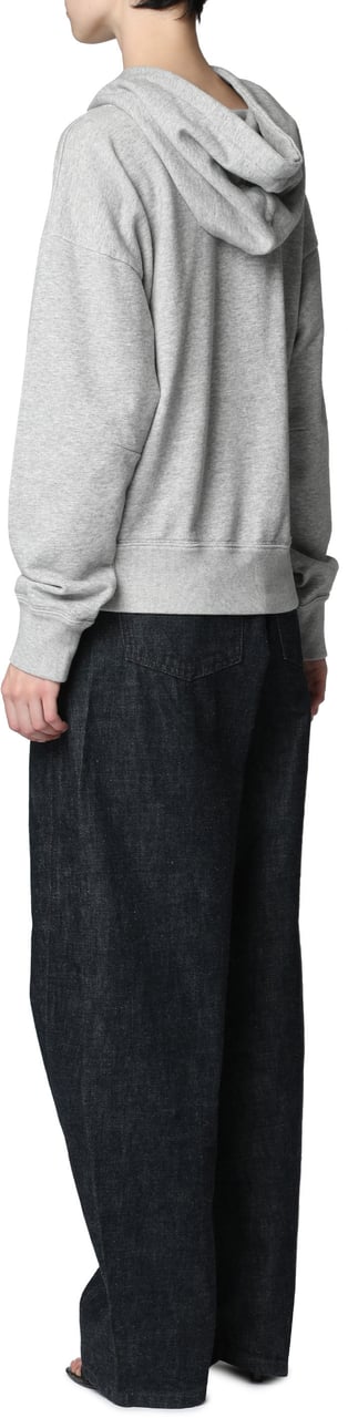 Isabel Marant Sylla cotton hoodie Grijs