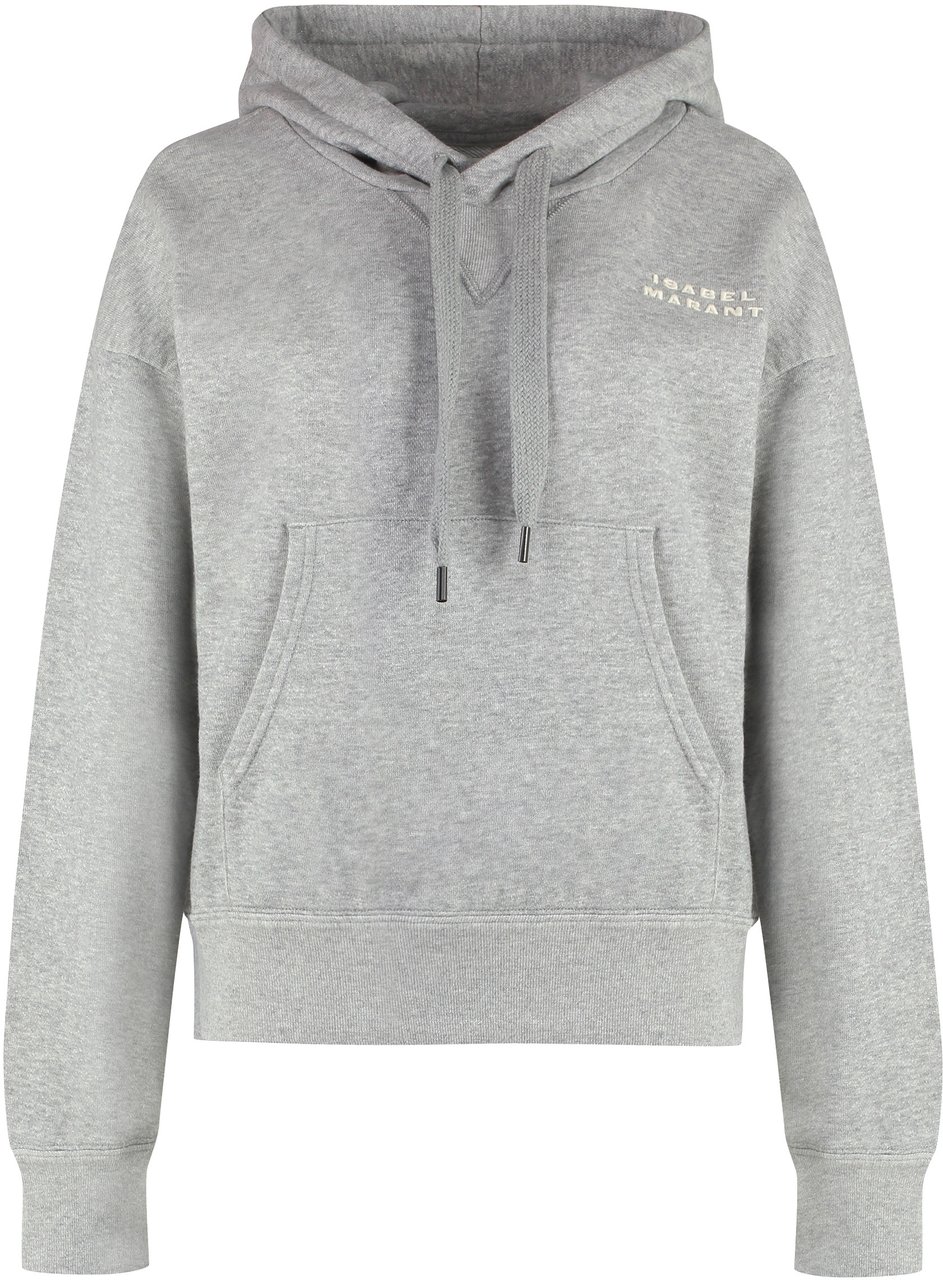 Isabel Marant Sylla cotton hoodie Grijs