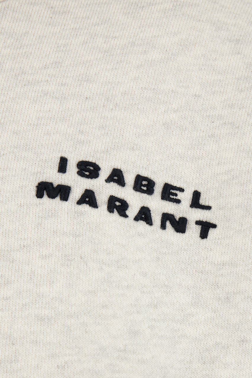 Isabel Marant Isabel Marant Ivory cotton blend sweatshirt Neutraal