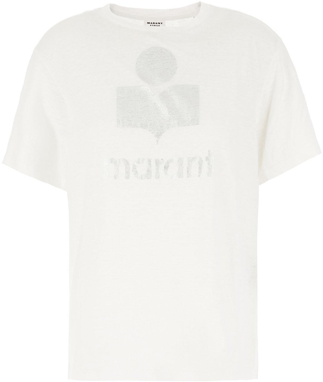 Isabel Marant Marant Etoile White linen t-shirt Wit