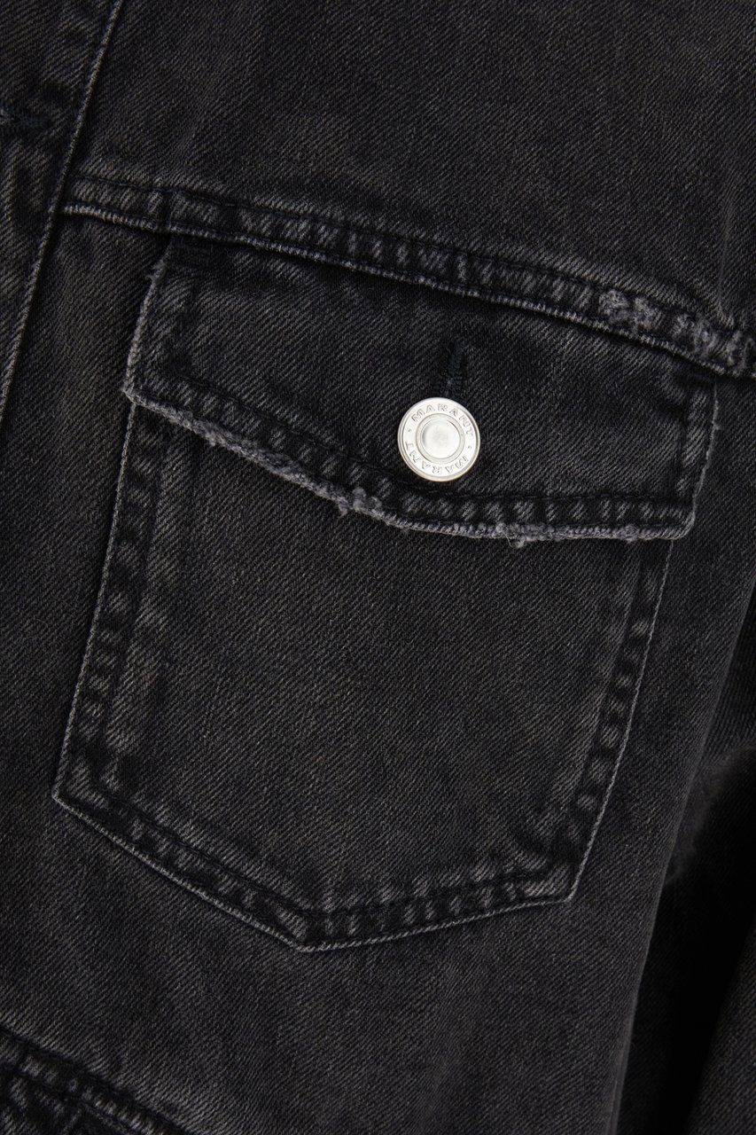 Isabel Marant Isabel Marant Slate denim jacket Zwart