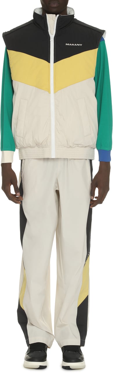 Isabel Marant Bruce sleeveless jacket Geel