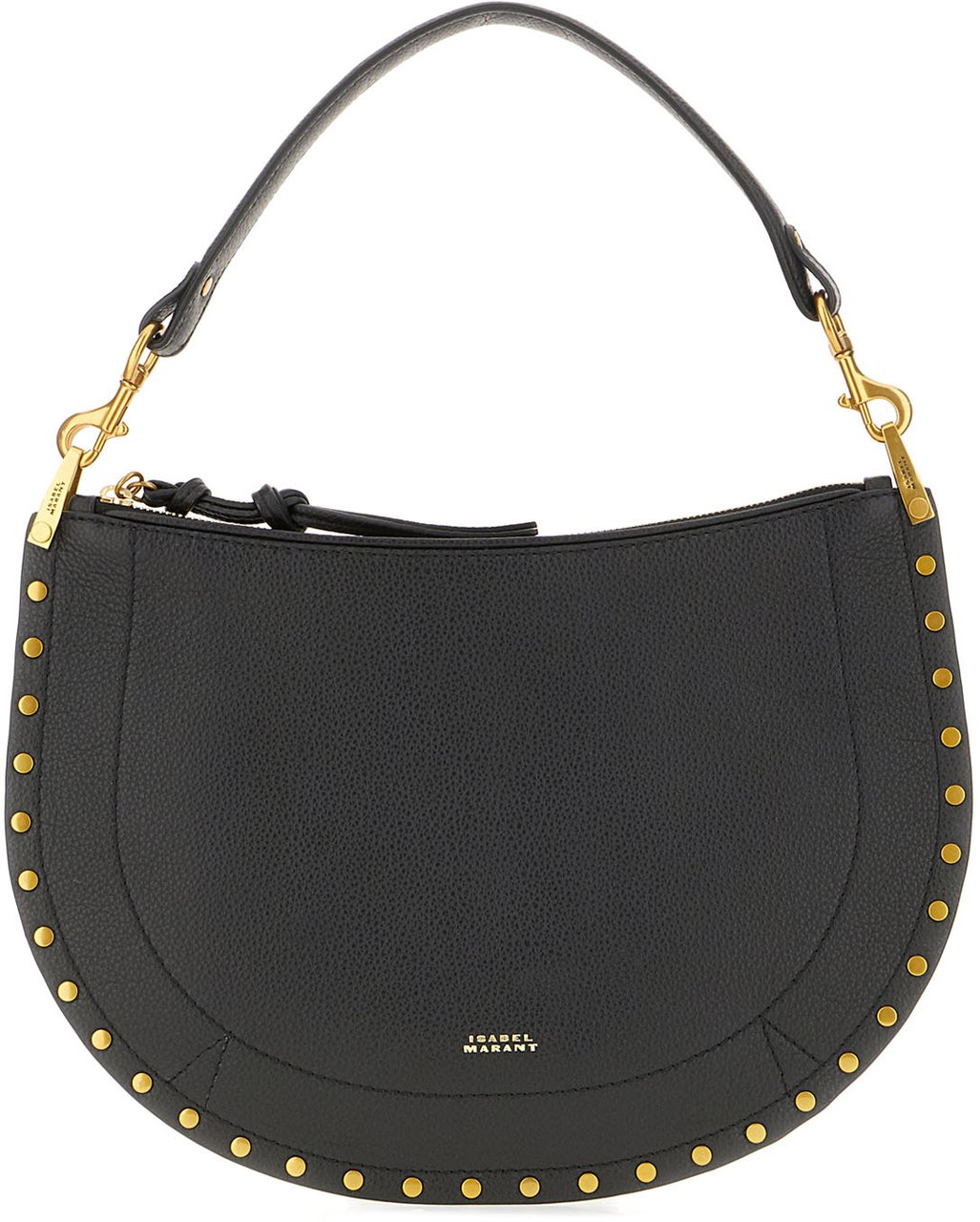 Isabel Marant Isabel Marant Black leather Oskan shoulder bag Zwart
