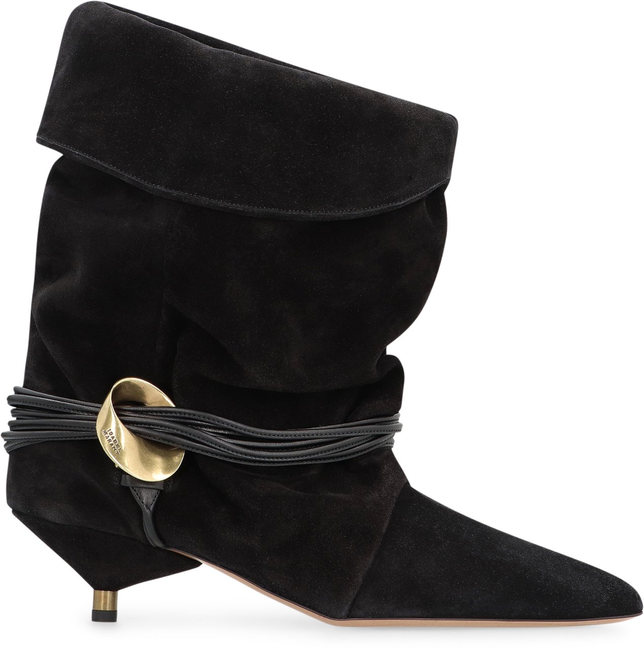 Isabel Marant Edrika suede ankle boots Zwart