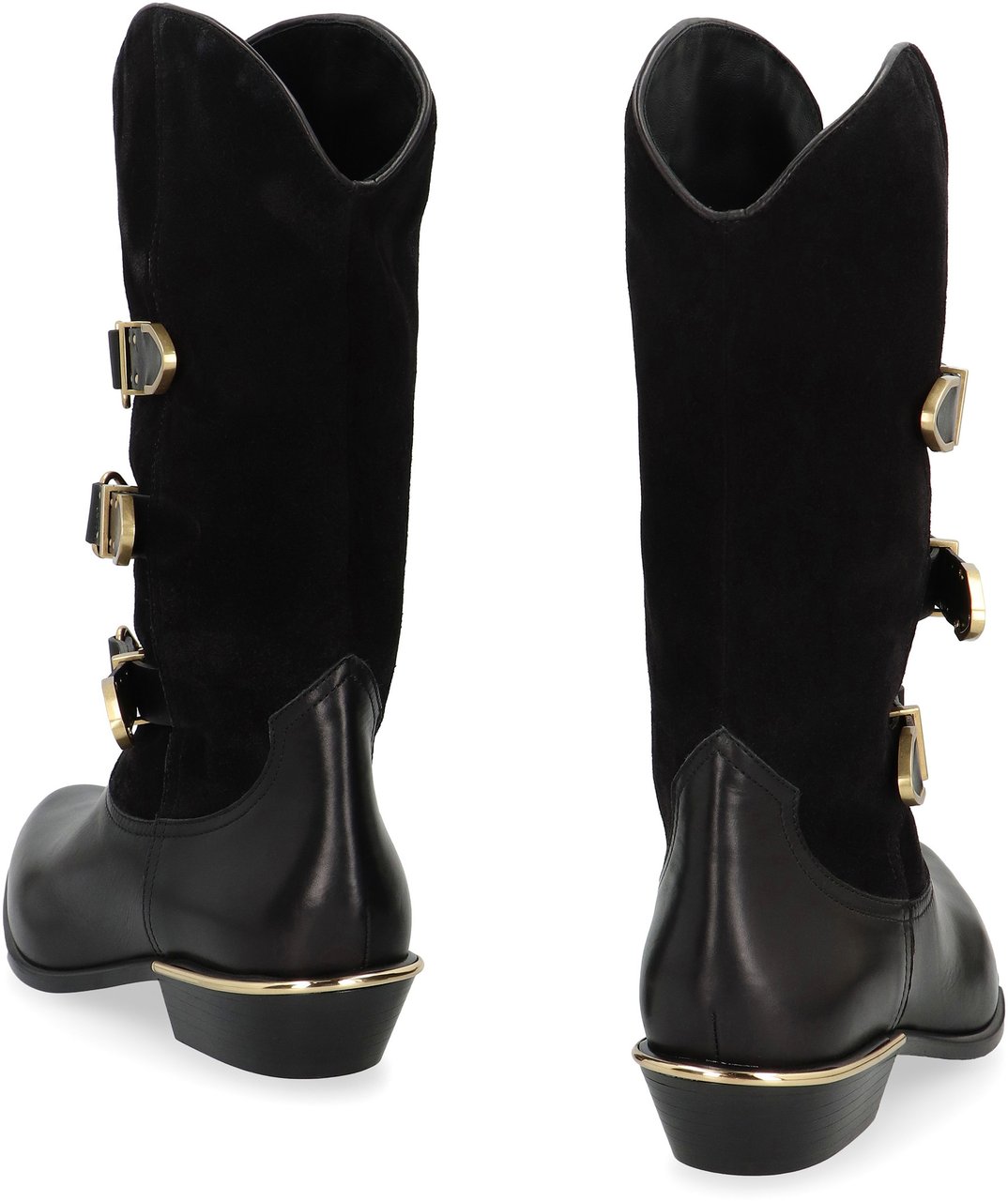 Isabel Marant Mexia Leather boots Zwart