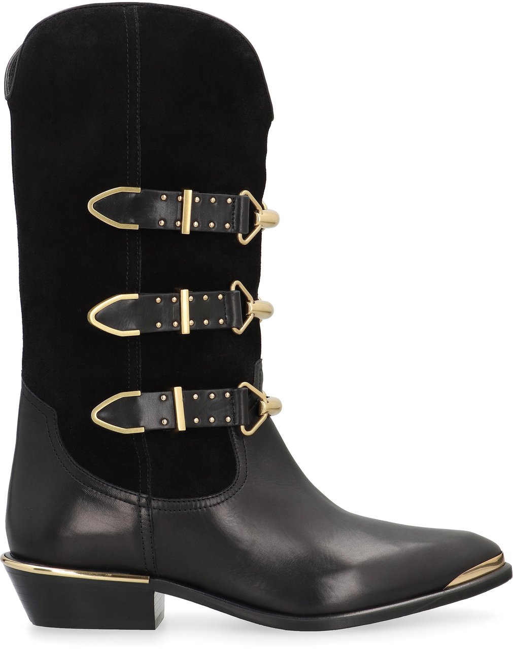 Isabel Marant Mexia Leather boots Zwart