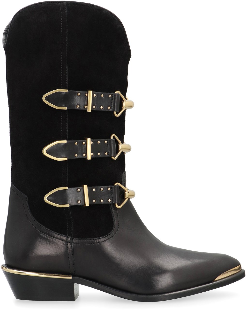 Isabel Marant Mexia Leather boots Zwart