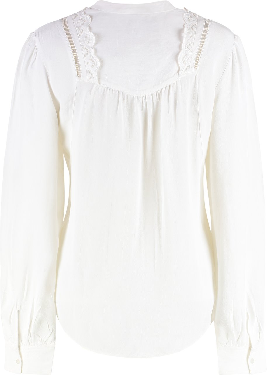 Isabel Marant Filippa viscose blouse Wit