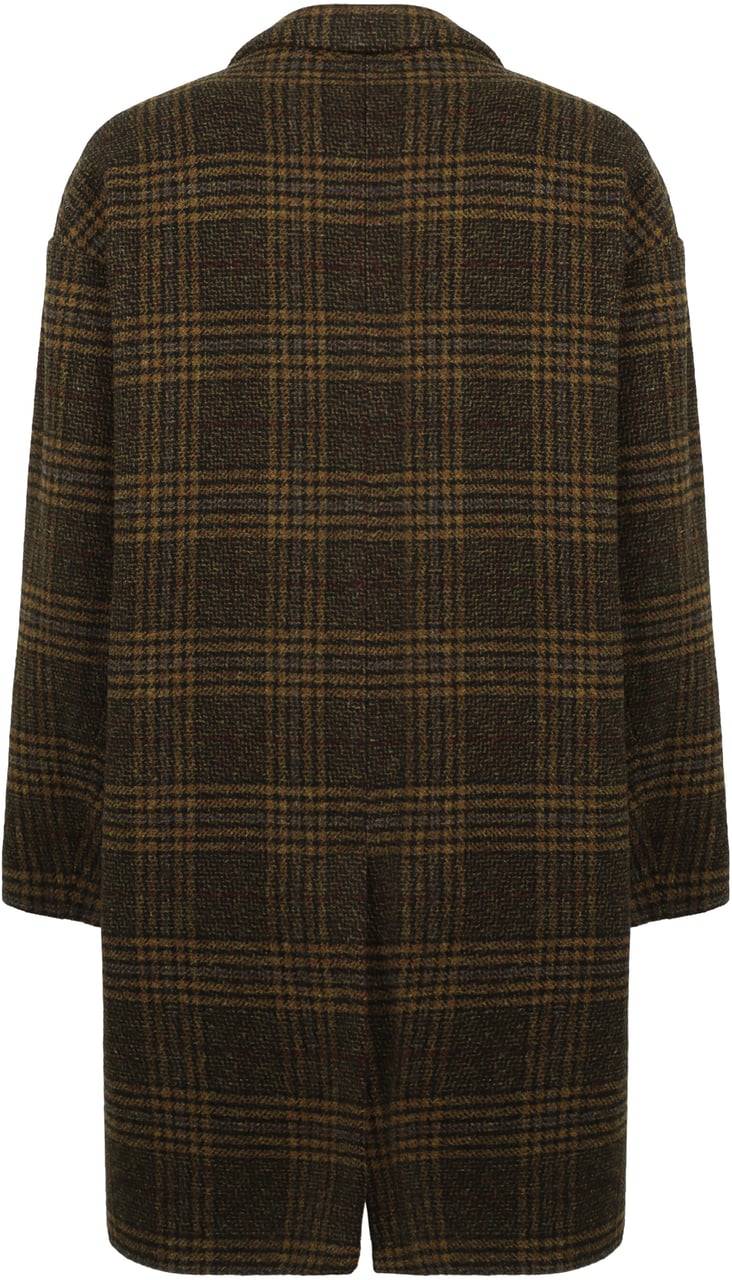 Isabel Marant Limizia wool coat Groen