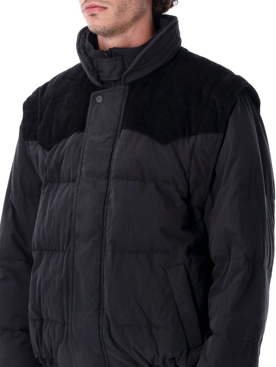 Isabel Marant Dawson Down Jacket Nero Zwart