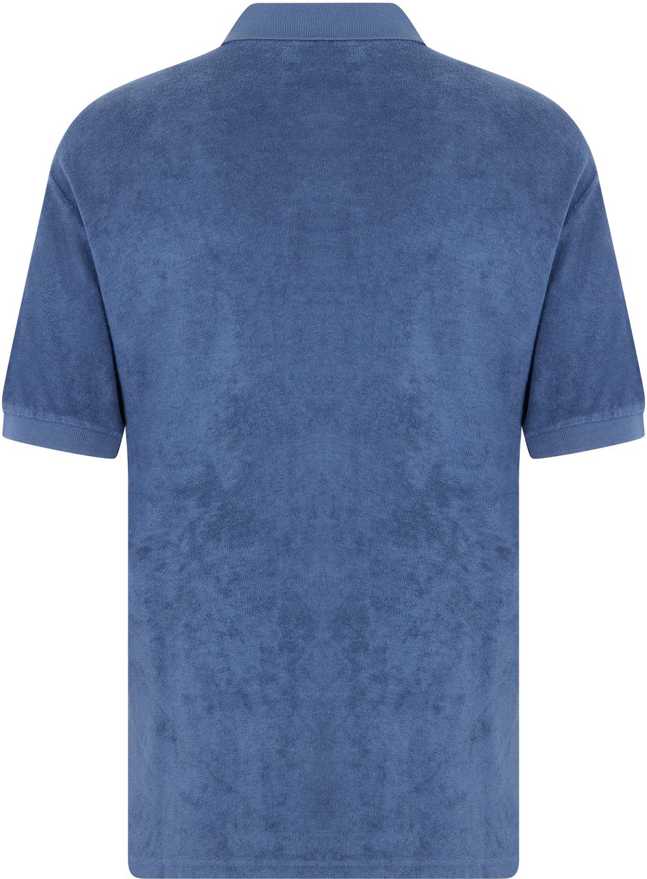 Isabel Marant Short sleeve polo Lichtblauw