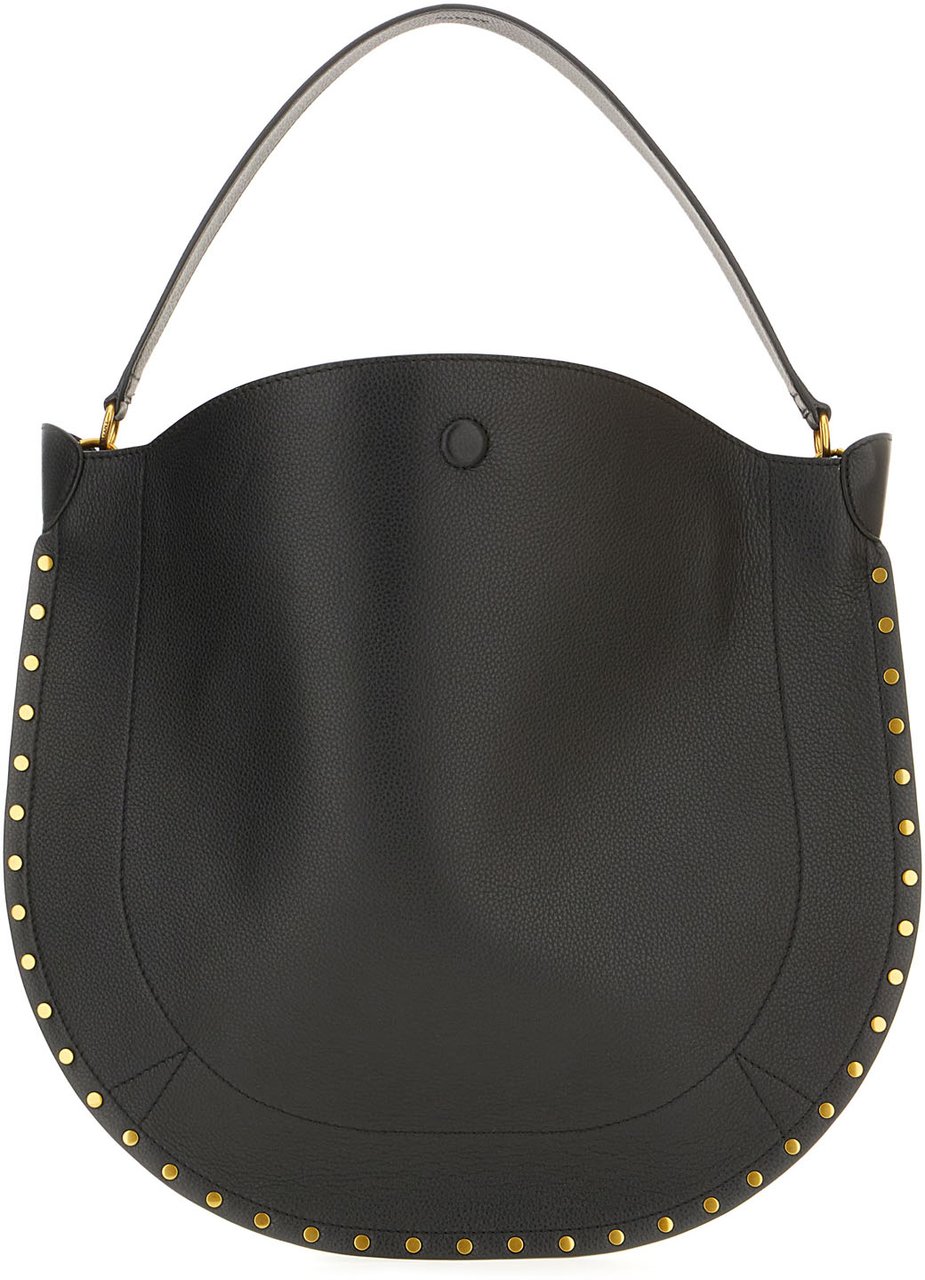 Isabel Marant Isabel Marant Black leather Oskan shoulder bag Zwart