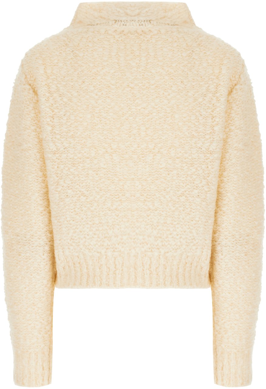 Isabel Marant Isabel Marant Ivory wool blend sweater Neutraal