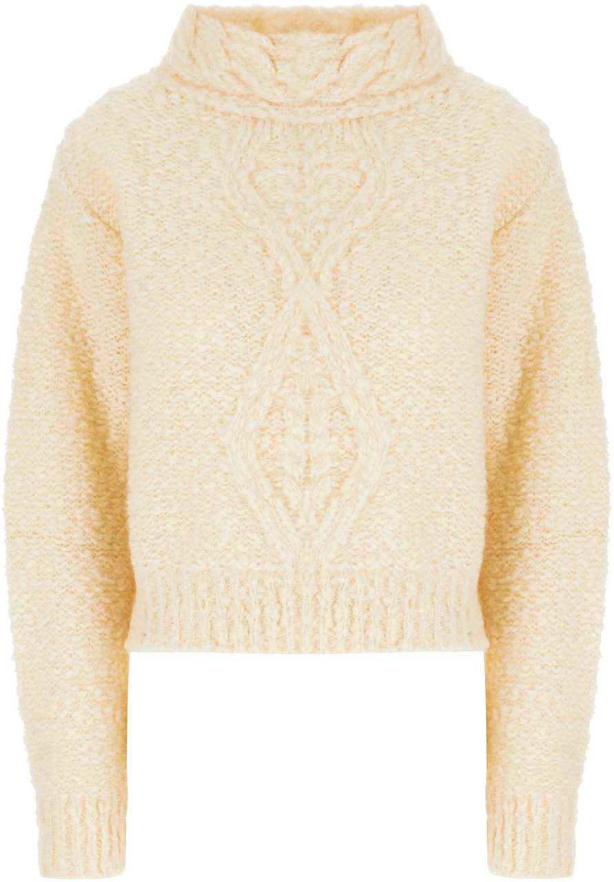Isabel Marant Isabel Marant Ivory wool blend sweater Neutraal