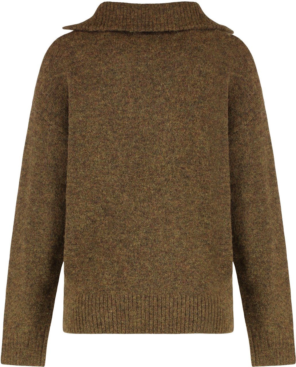 Isabel Marant Phylia alpaca blend sweater Metallic