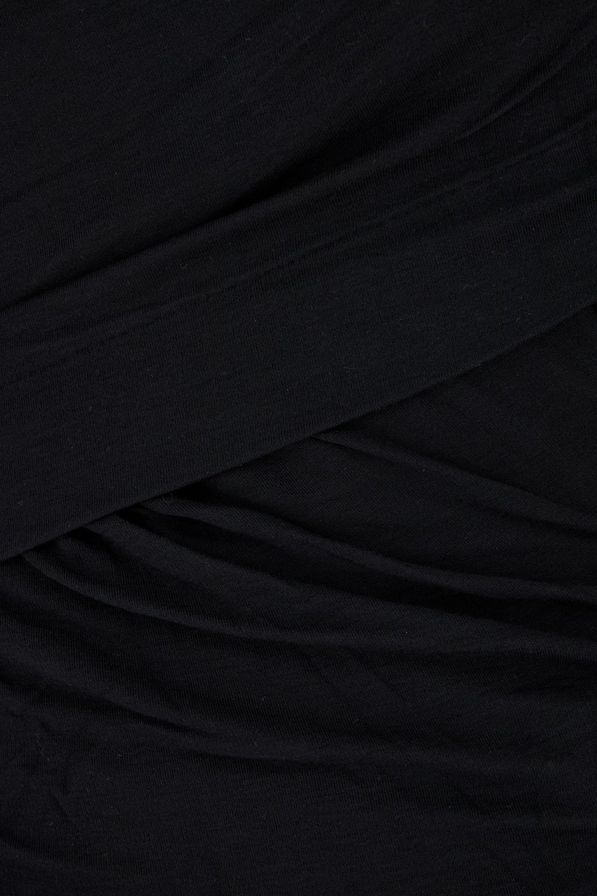 Isabel Marant Marant Etoile Black stretch modal dress Zwart