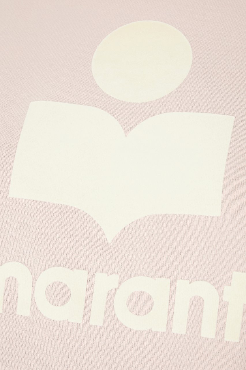 Isabel Marant Marant Etoile Powder pink cotton blend sweatshirt Roze