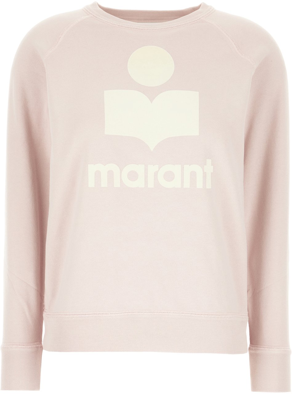 Isabel Marant Marant Etoile Powder pink cotton blend sweatshirt Roze