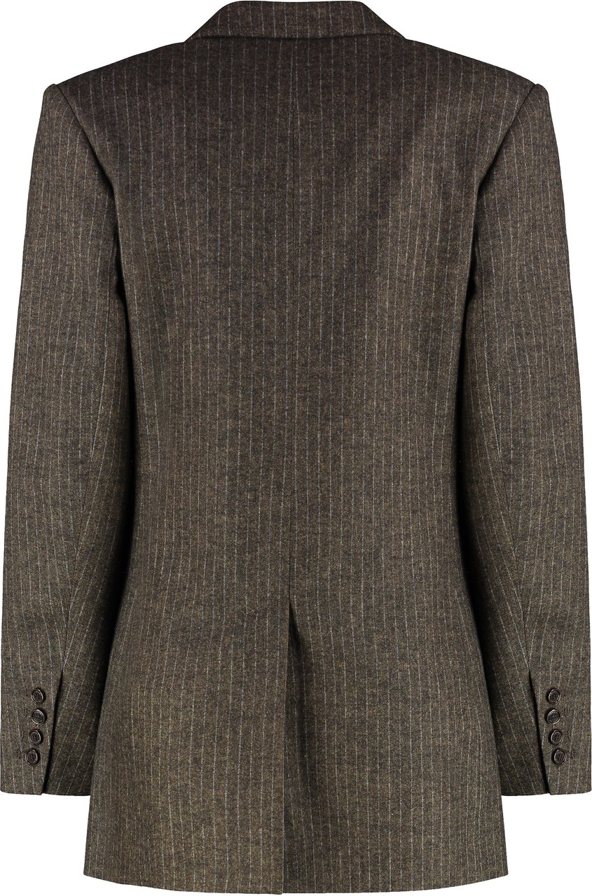 Isabel Marant Jevima Double-breasted jacket Bruin