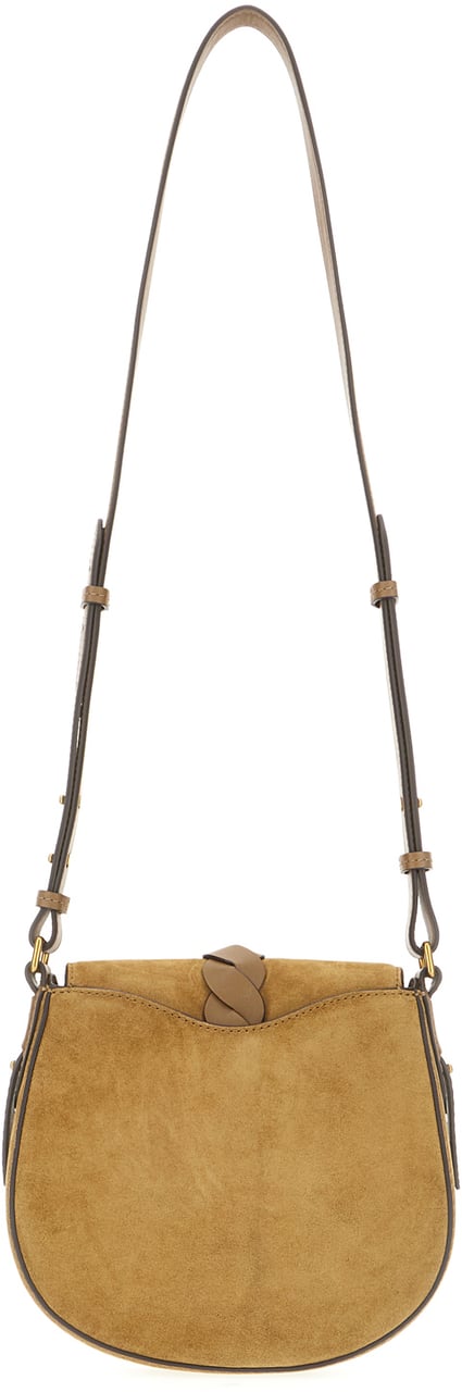 Isabel Marant Isabel Marant Khaki green suede Altay shoulder bag Groen