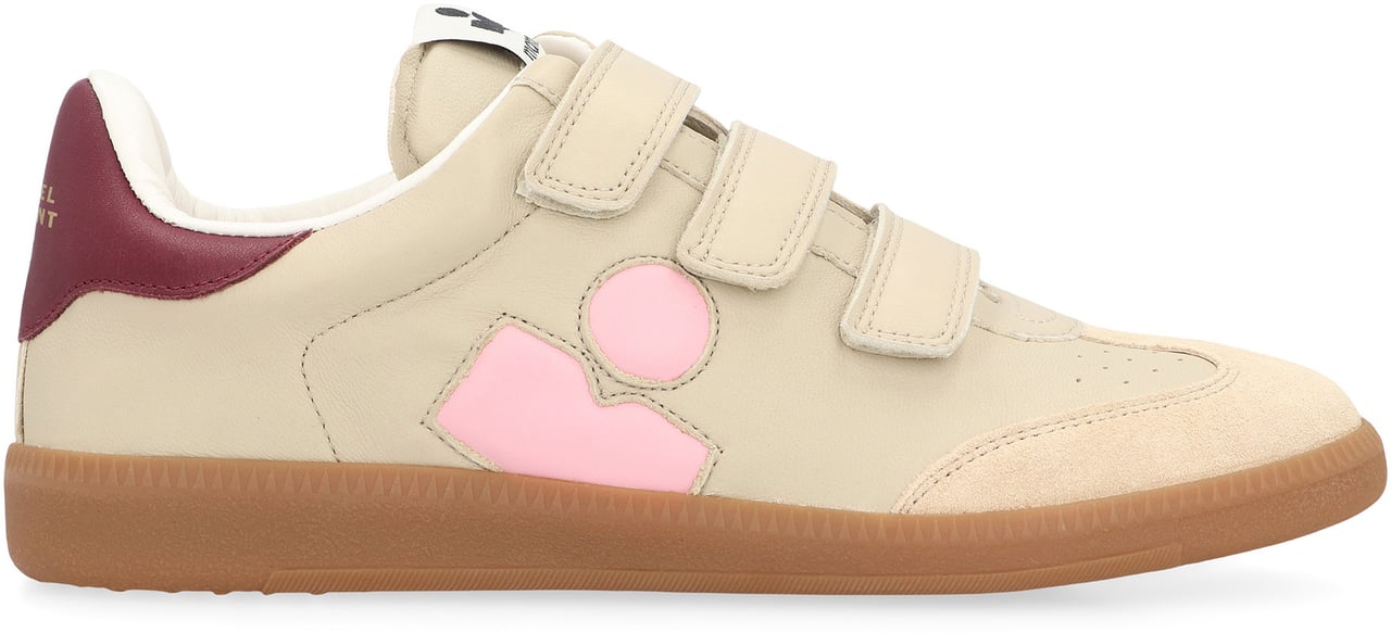 Isabel Marant Low-top leather sneakers Beth Neutraal