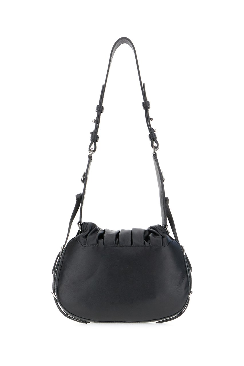 Isabel Marant Isabel Marant Black leather Bolton shoulder bag Zwart
