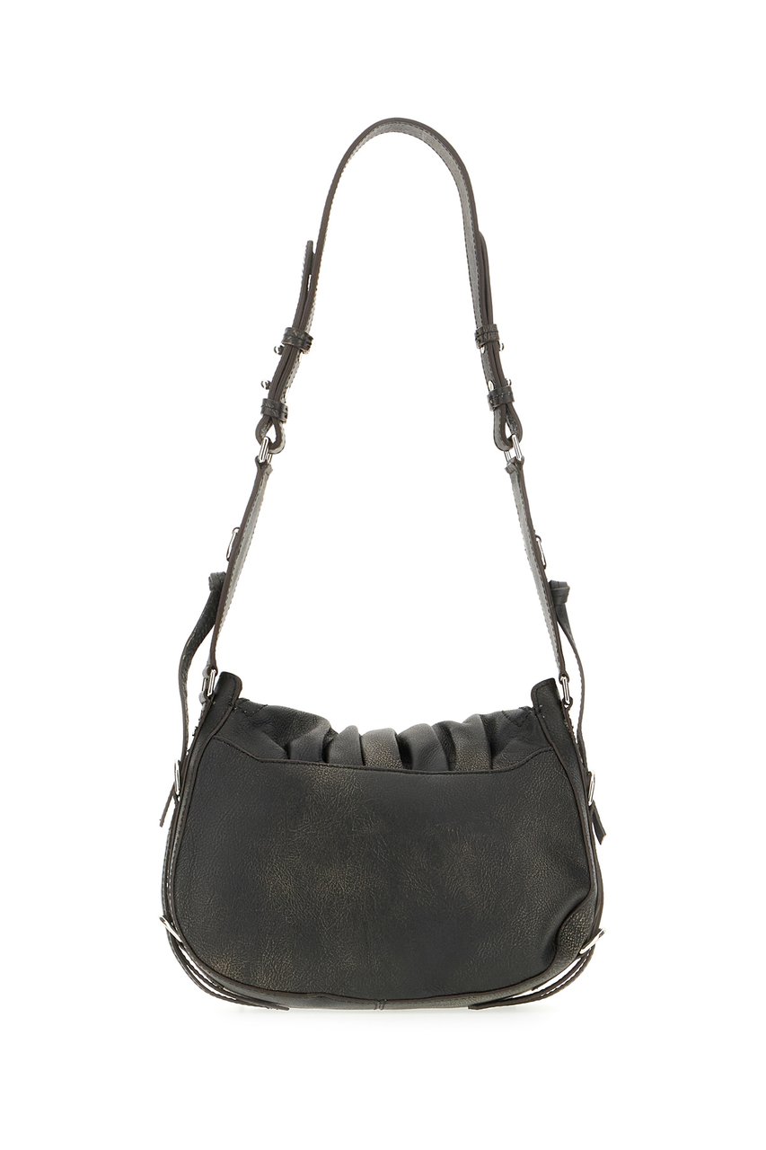 Isabel Marant Isabel Marant Dark brown leather shoulder bag Bruin