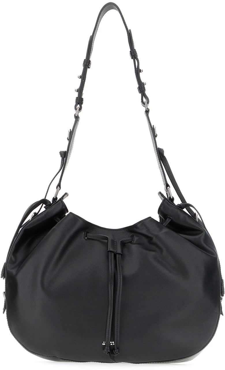 Isabel Marant Isabel Marant Black leather Hobo Bolton shoulder bag Zwart