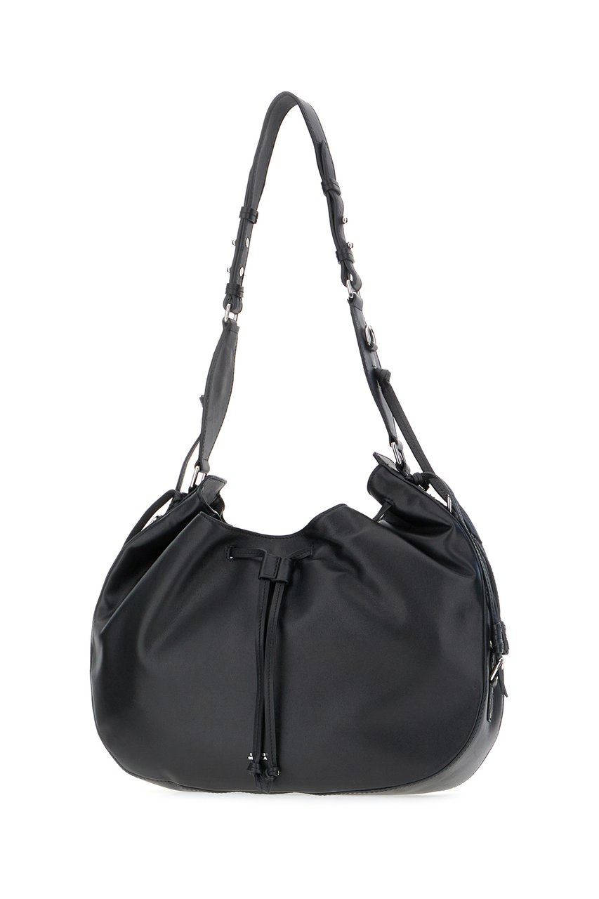 Isabel Marant Isabel Marant Black leather Hobo Bolton shoulder bag Zwart