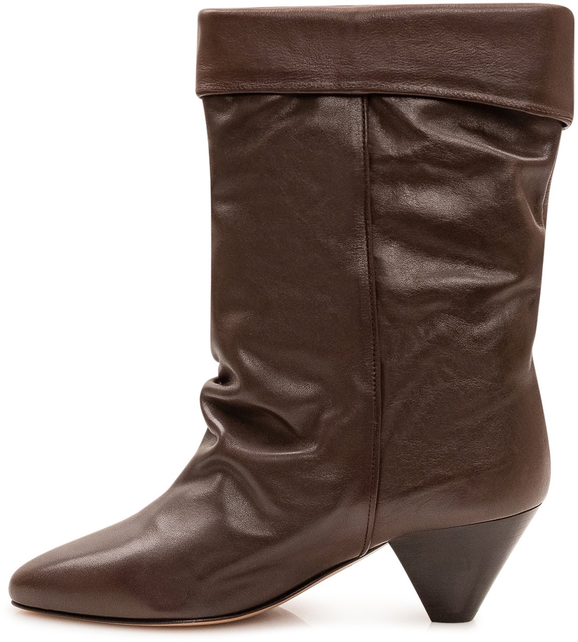 Isabel Marant Stivali Dalby con Gambale Morbido Bruin