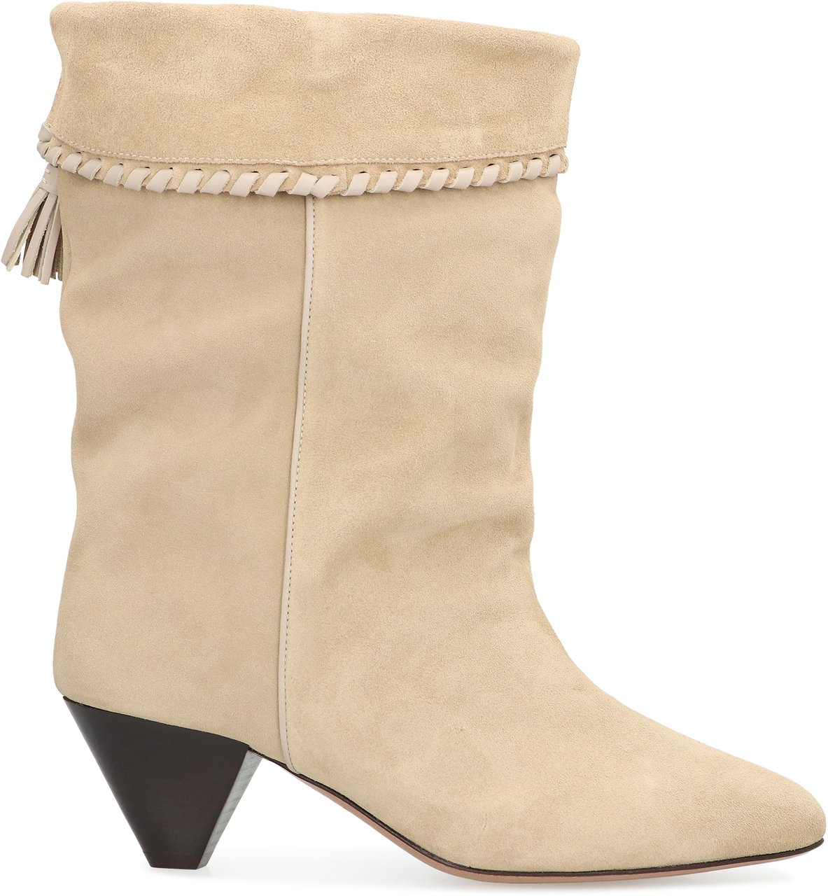 Isabel Marant Dalby boots in suede Neutraal