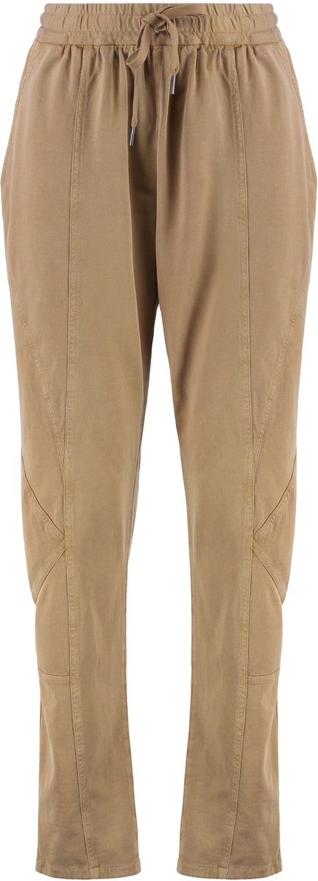 Isabel Marant Regina cotton trousers Bruin