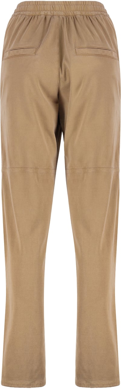 Isabel Marant Regina cotton trousers Bruin