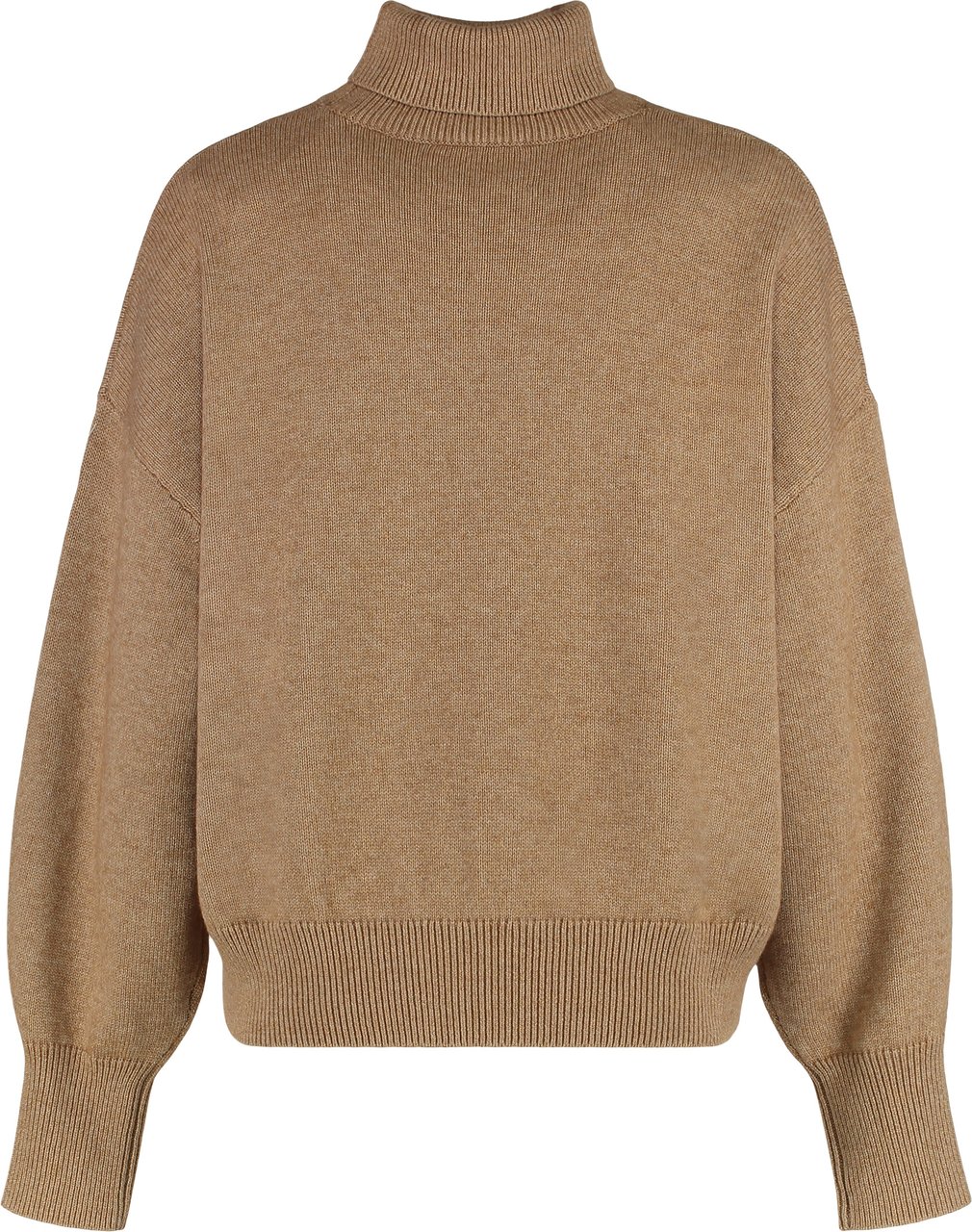Isabel Marant Nasha Wool blend turtleneck sweater Neutraal