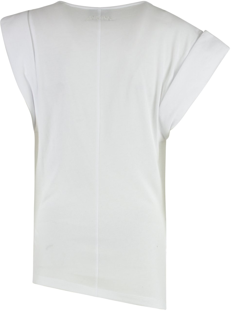 Isabel Marant Maisan Draped cotton t-shirt Wit