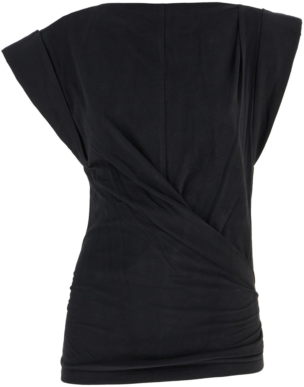 Isabel Marant Isabel Marant Black cotton top Zwart