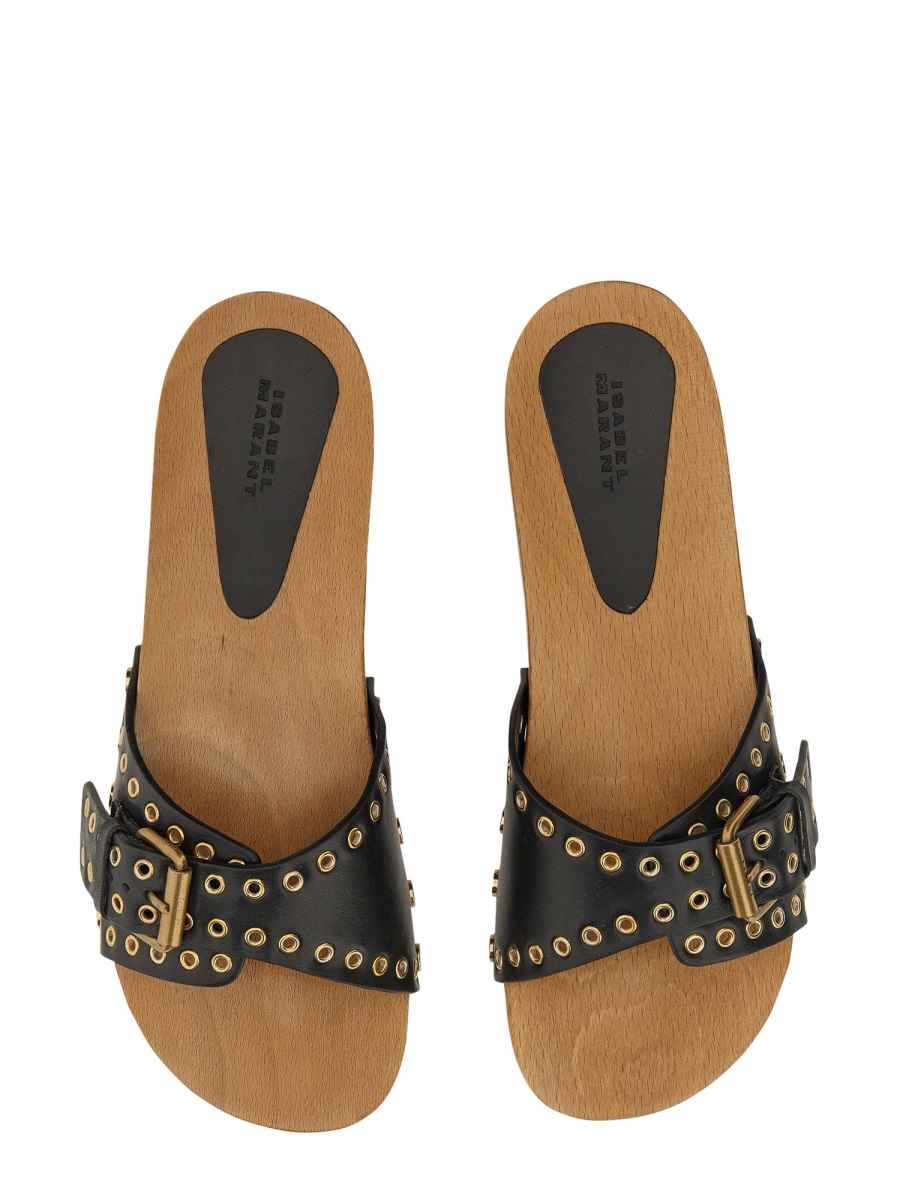 Isabel Marant JASO CLOGS Zwart