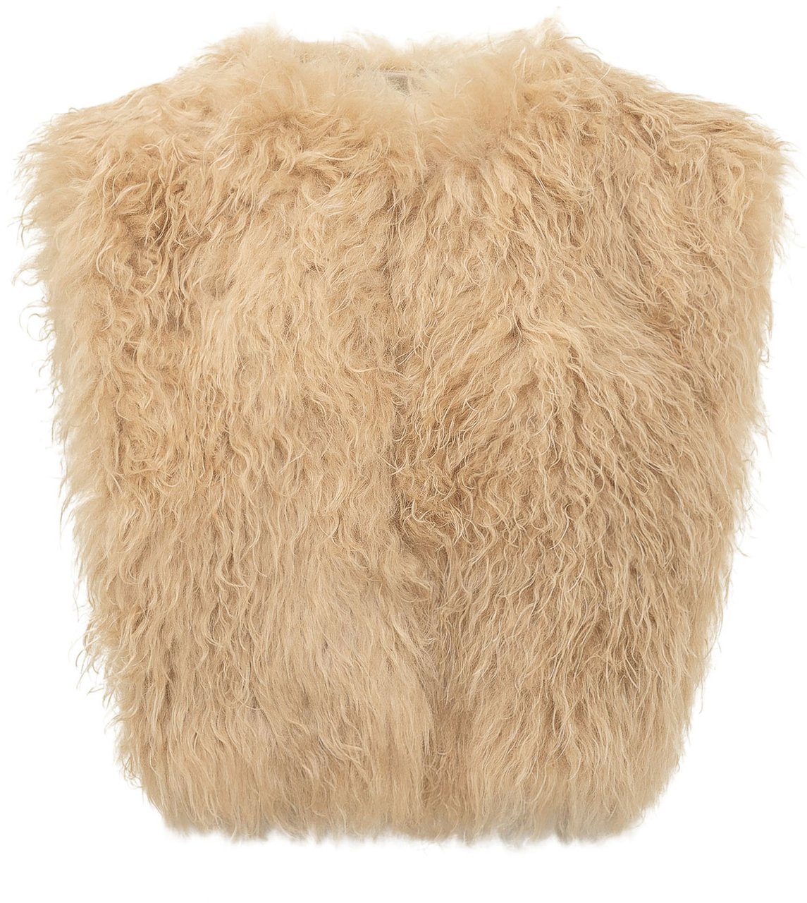 Isabel Marant Florana Gilet Soffice Beige