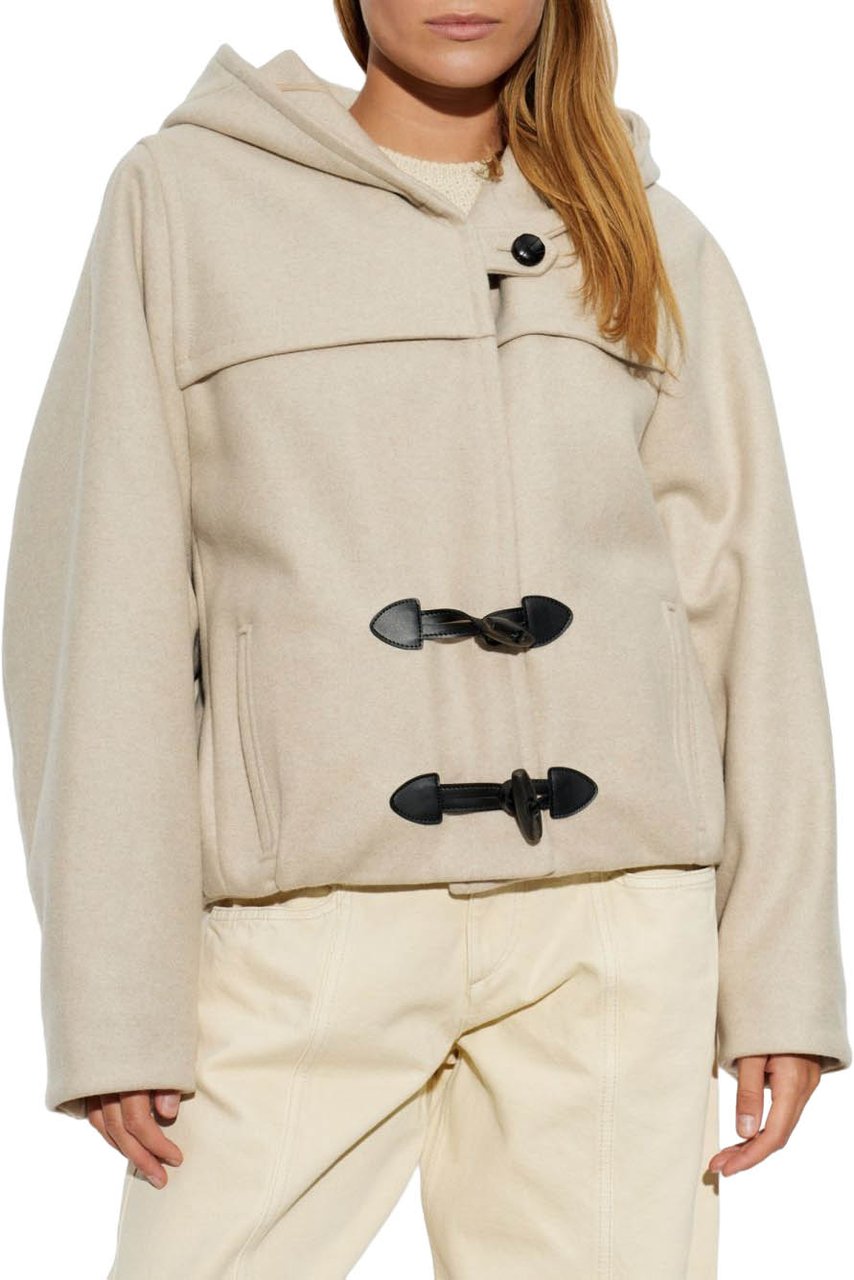Isabel Marant Coats Beige Beige